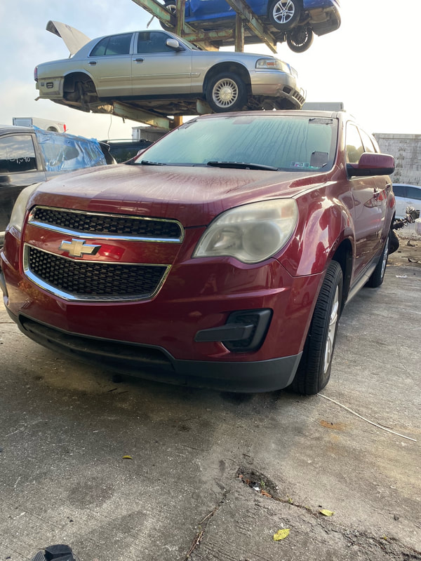 2010 Red Chevy Equinox